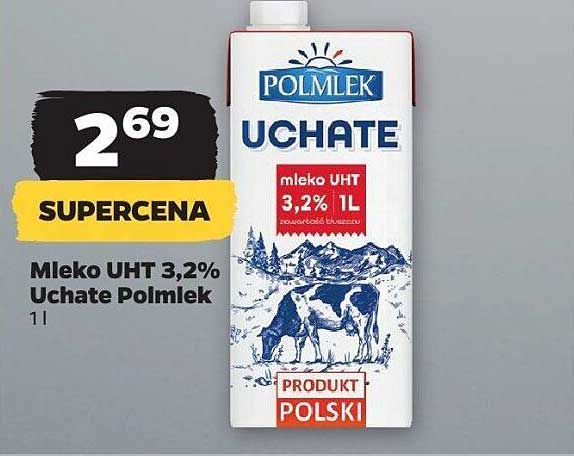 Mleko UHT 3,2% Uchaté Polmlék