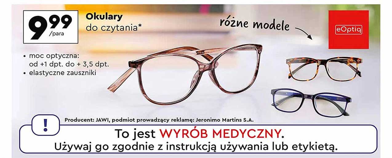 Okulary do czytania*