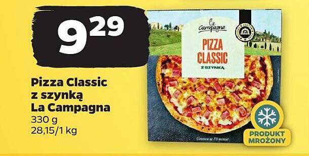 Pizza Classic z szynką La Campagna