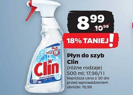 Płyn do szyb Clin