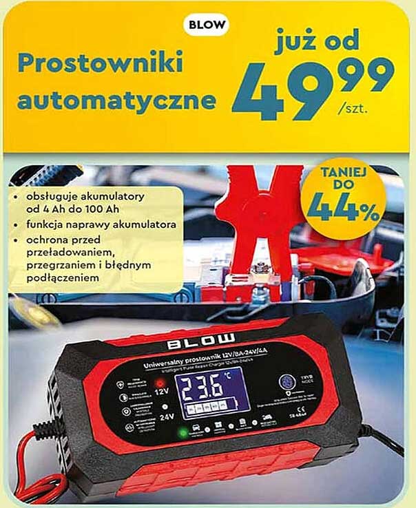 Prostowniki automatyczne