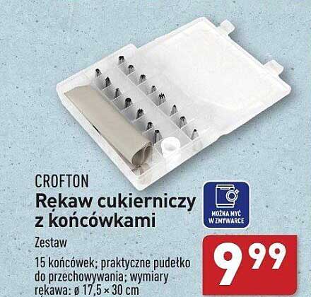 Rekaw cukierniczy z końcówkami