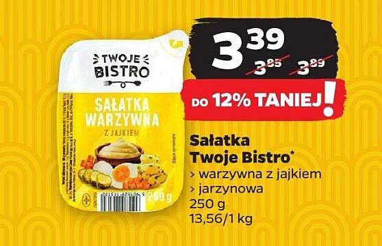 Sałatka Twoje Bistro* z jajkiem