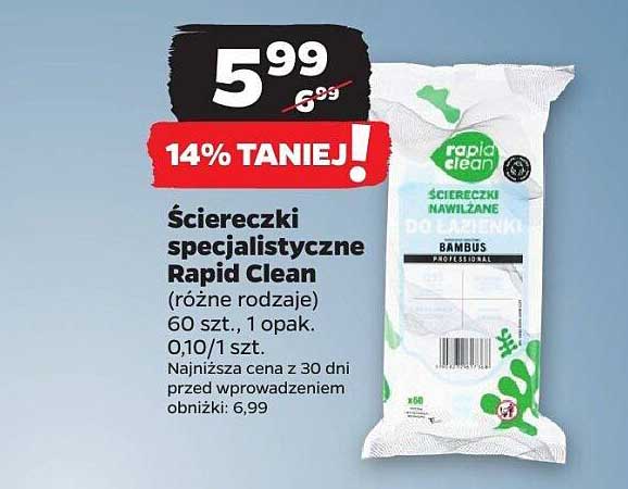 Ściereczki specjalistyczne Rapid Clean