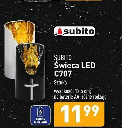 Świeca LED C707