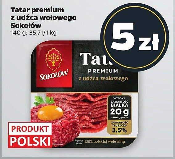 Tatar premium z udźca wołowego Sokołów