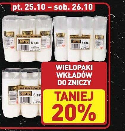 WIELOPAKI WKŁADÓW DO ZNICZY