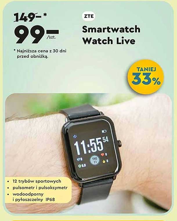 ZTE Smartwatch Watch Live