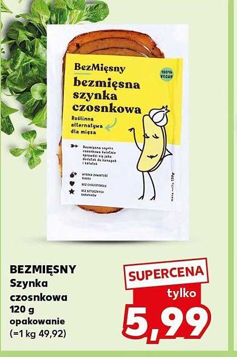 Bezmięsna szynka czosnkowa