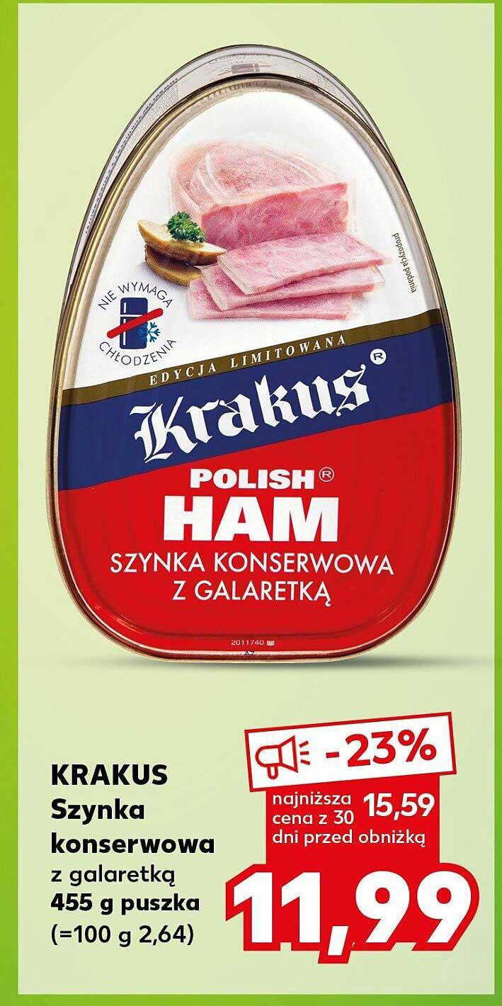 KRAKUS Szynka konserwowa z galaretką
