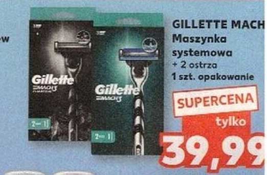 GILLETTE MACH Maszynka systemowa + 2 ostrza