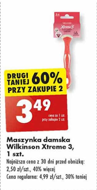 Maszynka damska Wilkinson Xtreme 3, 1 szt.
