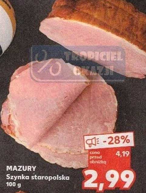 MAZURY Szynka staropolska