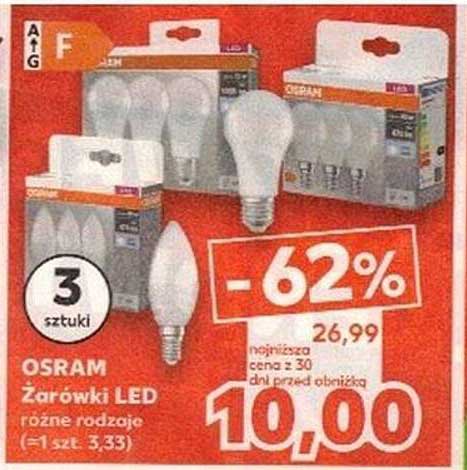 OSRAM Żarówki LED różne rodzaje
