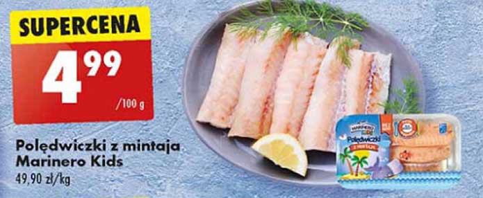 Poledwiczki z mintaja Marinero Kids