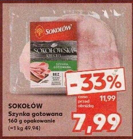 SOKOŁÓW Szynka gotowana
