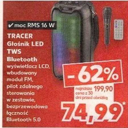 TRACER Głośnik LED TWS Bluetooth
