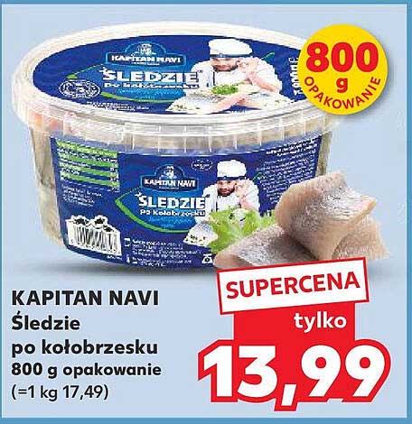 KAPITAN NAVI Śledzie po kołobrzesku