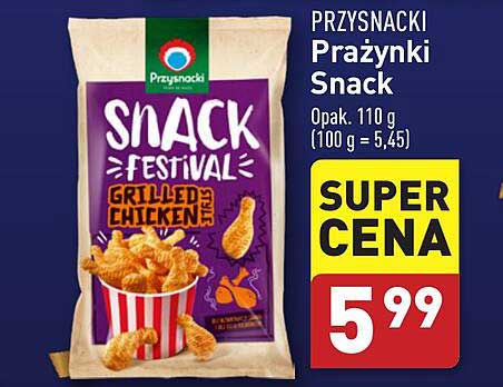 Przysmacki Prażynki Snack Grilled Chicken