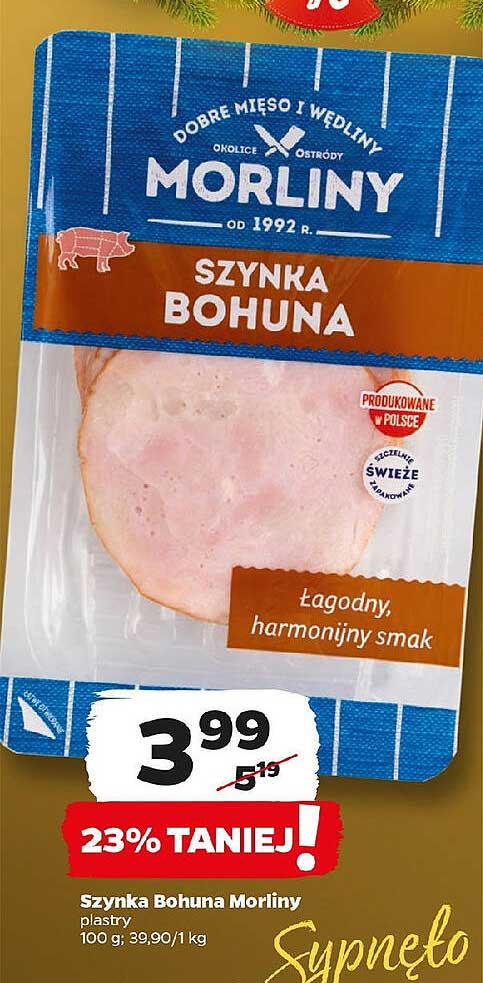 Szynka Bohuna Morliny