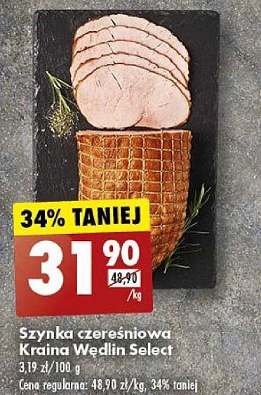 Szynka czereśniowa Kraina Wędlin Select