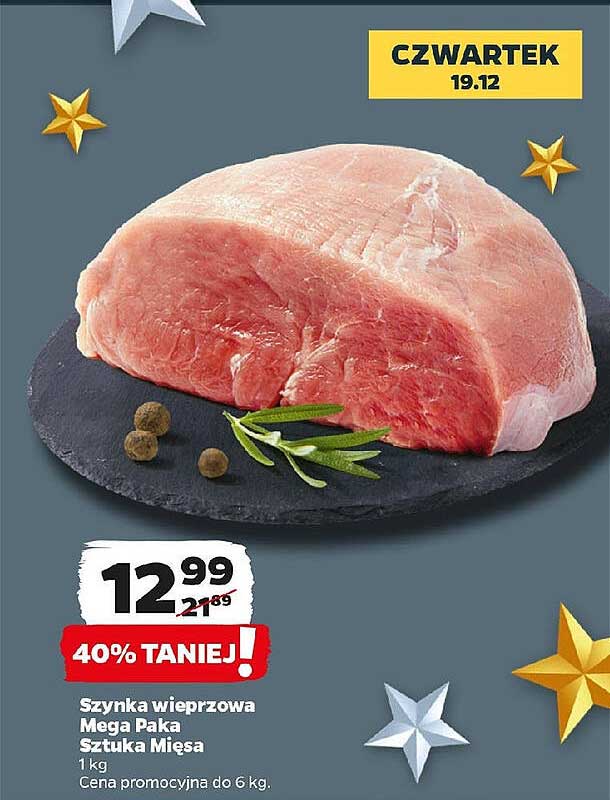 Szynka wieprzowa Mega Paka Sztuka Mięsa