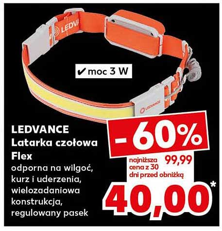 LEDVANCE Latarka czołowa Flex