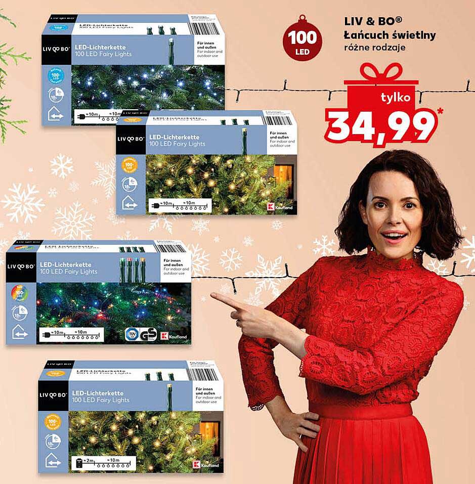 LIV & BO® łańcuch świetlny 100 LED