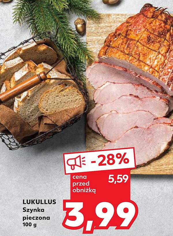 LUKULLUS Szynka pieczona 100 g