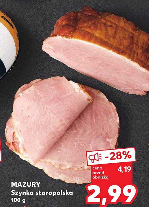 MAZURY Szynka staropolska 100 g