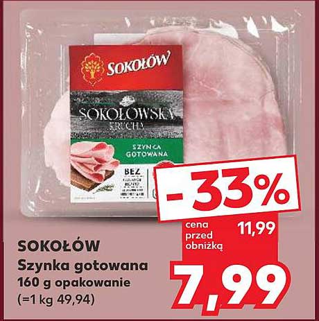 SOKOŁÓW Szynka gotowana