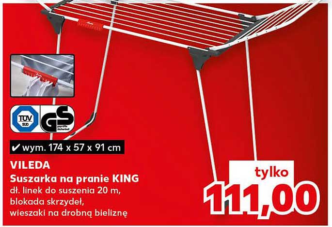 VILEDA Suszarka na pranie KING