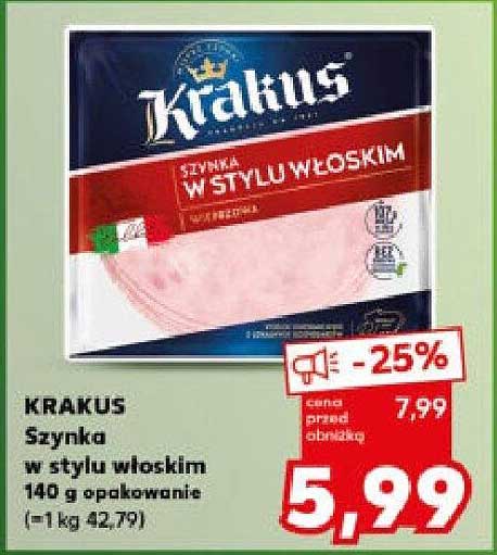 KRAKUS Szynka w stylu włoskim