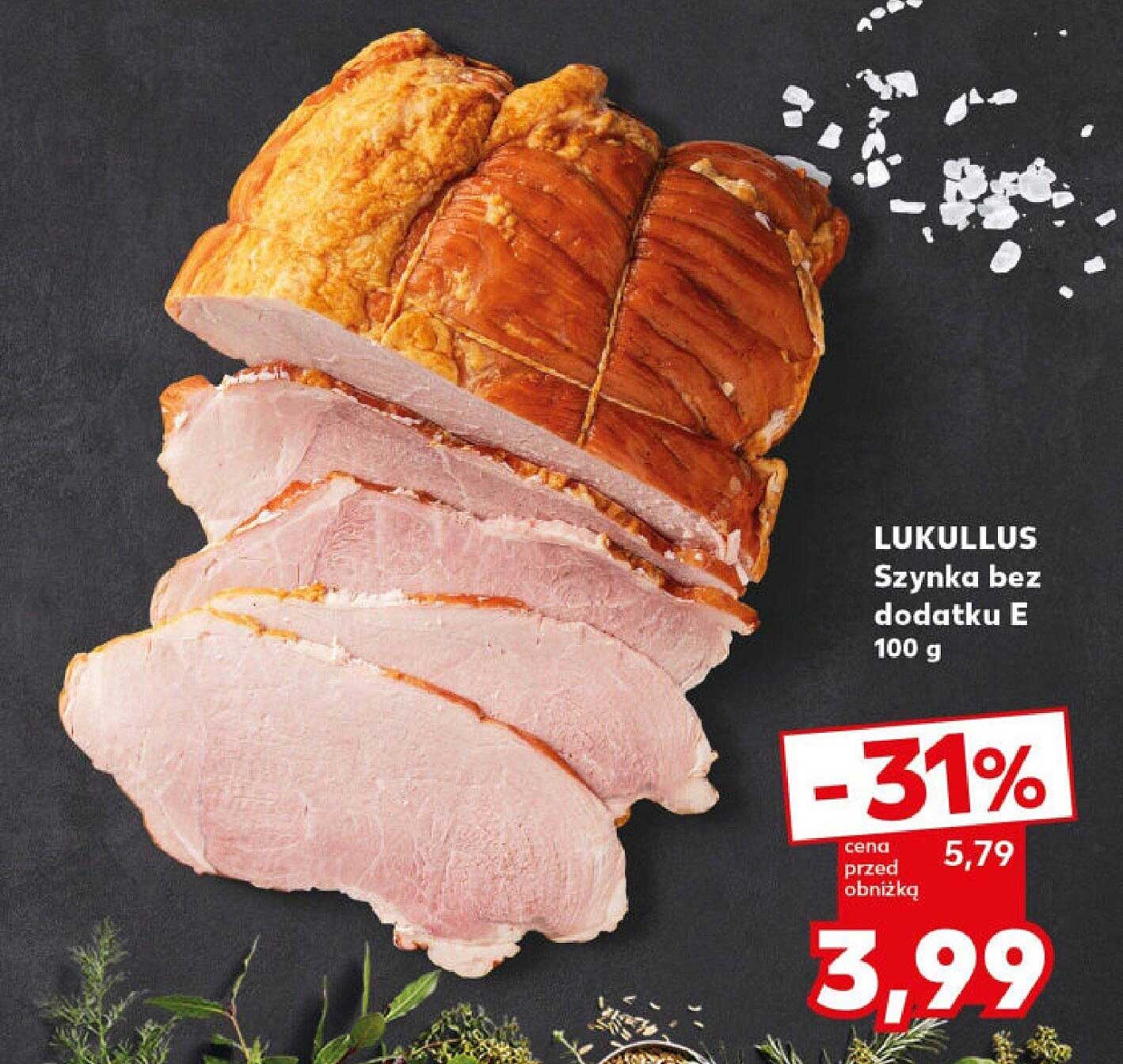 LUKULLUS Szynka bez dodatku E