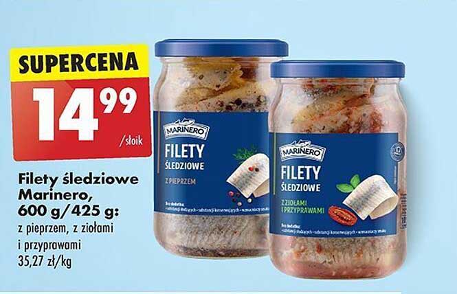 Filety śledziowe Marinero