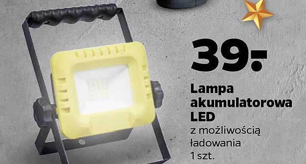 Lampa akumulatorowa LED
