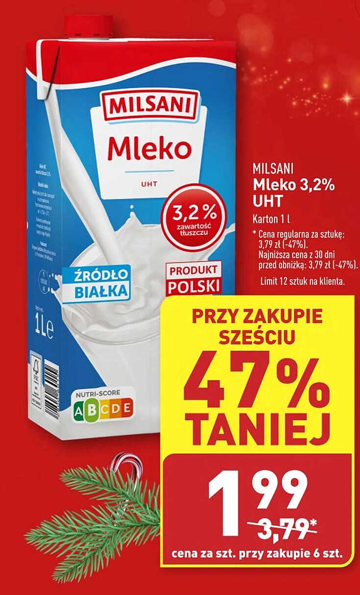 Milsani Mleko 3,2% UHT