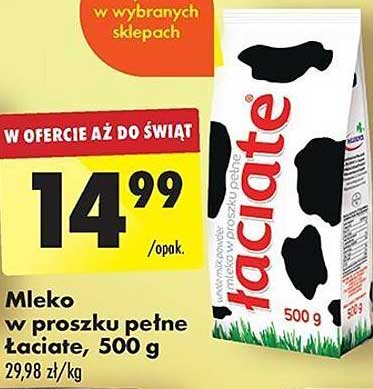 Mleko w proszku pełne Łaciate, 500 g
