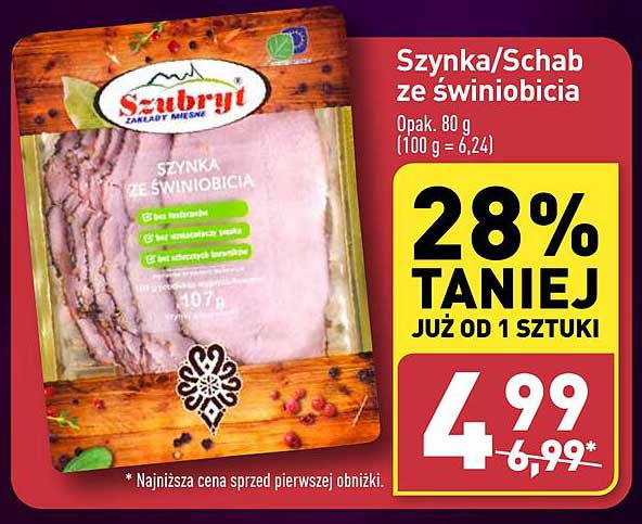 Szynka/Schab ze świniobicia