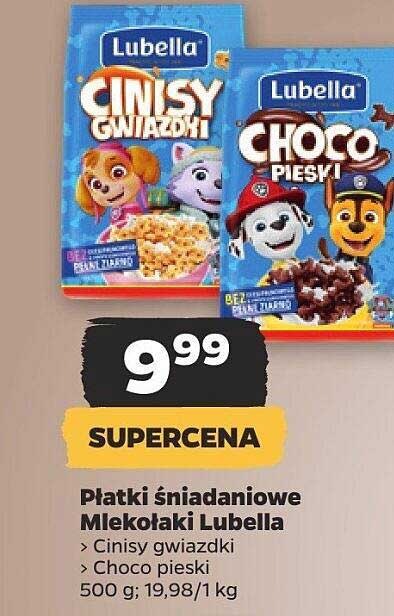 Płatki śniadaniowe Mlekółaki Lubella