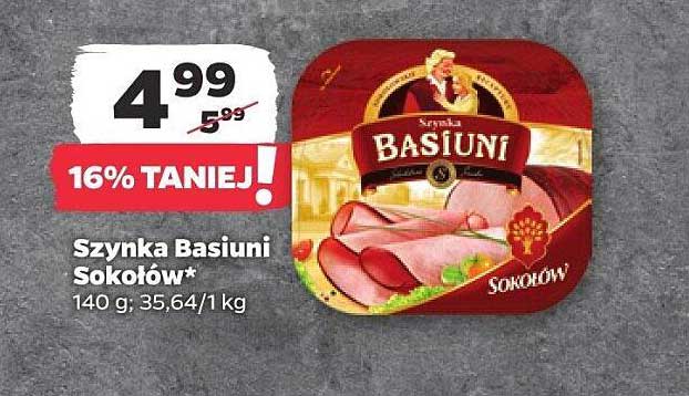 Szynka Basiuni Sokołów*