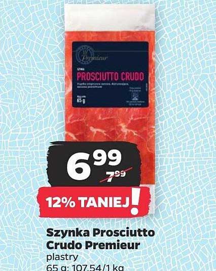 Szynka Prosciutto Crudo Premierur