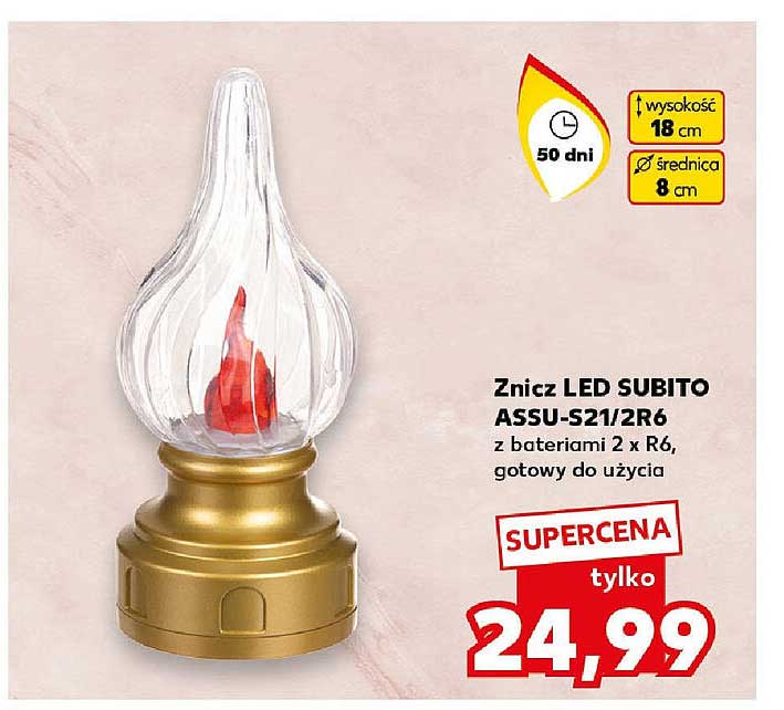 Znicz LED SUBITO ASSU-S21/2R6