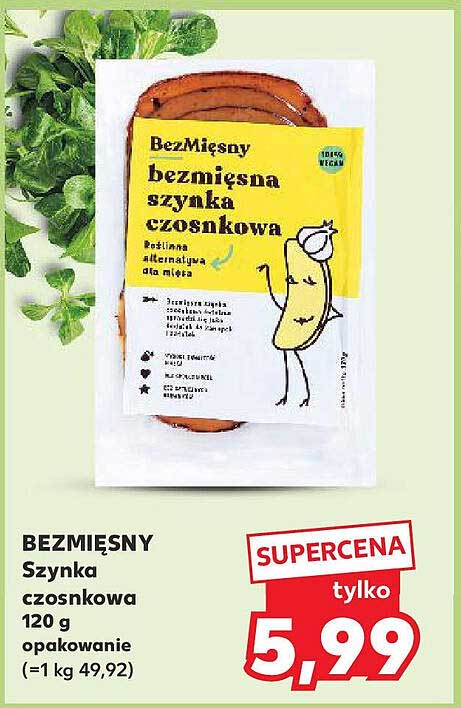 BEZMIĘSNY Szynka czosnkowa