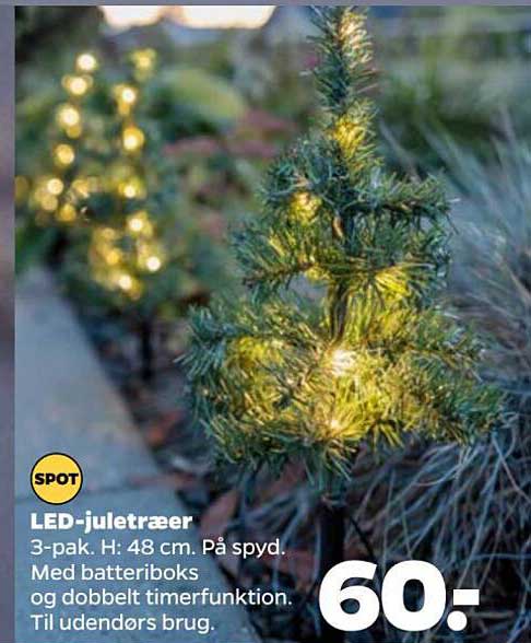 LED-juletræer