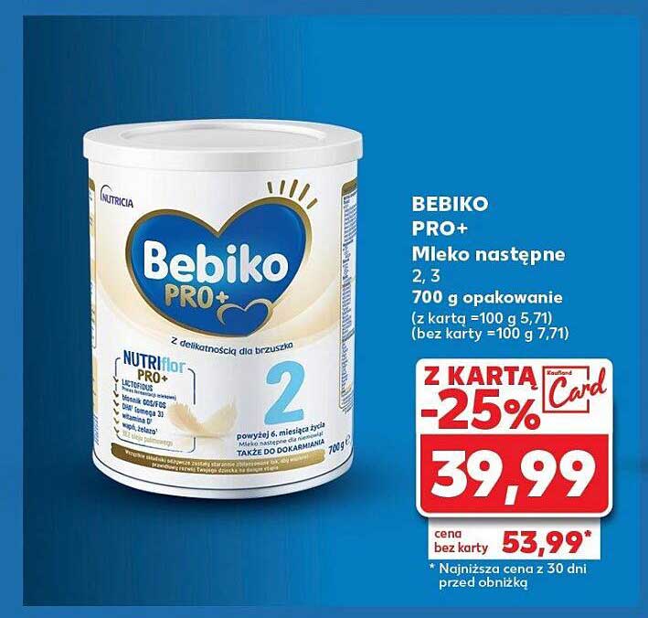 BEBIKO PRO+ Mleko następne 2, 3