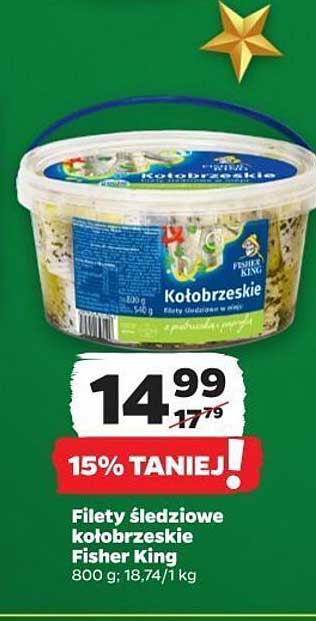 Filety śledziowe kołobrzeskie Fisher King