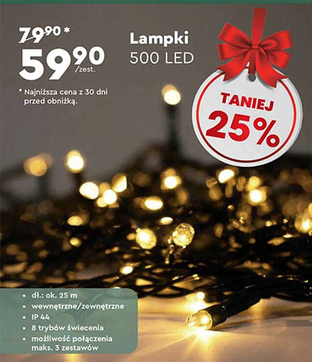 Lampki 500 LED