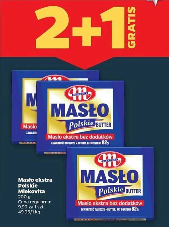 Masło ekstra Polskie Mlekovita