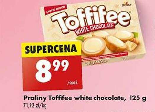 Praliny Toffifee white chocolate